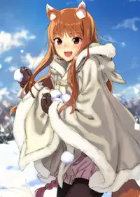 [Ajisaidenden (Kawakami Rokkaku, Takanashi Rei)] Wacchi to Nyohhira Bon FULL COLOR DL Omake (Spice and Wolf) [English] {shippoTranslations} [Digital]
