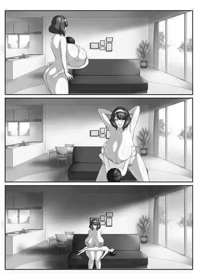 [Egoha no Mori. (Egoha.)] P-Cup Chounyuu no Mamahaha to Futarikkiri no Natsuyasumi