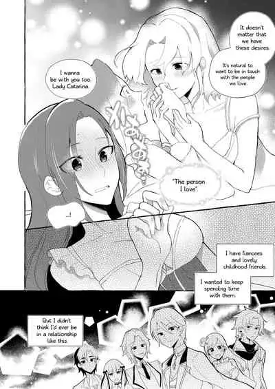 [Yuribatake Bokujou (Kon)] The heroine of the damsel-in-distress game, entered a room that would catastrophe her if she didn't let her go three times (Otome Game no Hametsu Flag shika Nai Akuyaku Reijou ni Tensei shiteshimatta...) [English] [Digital]