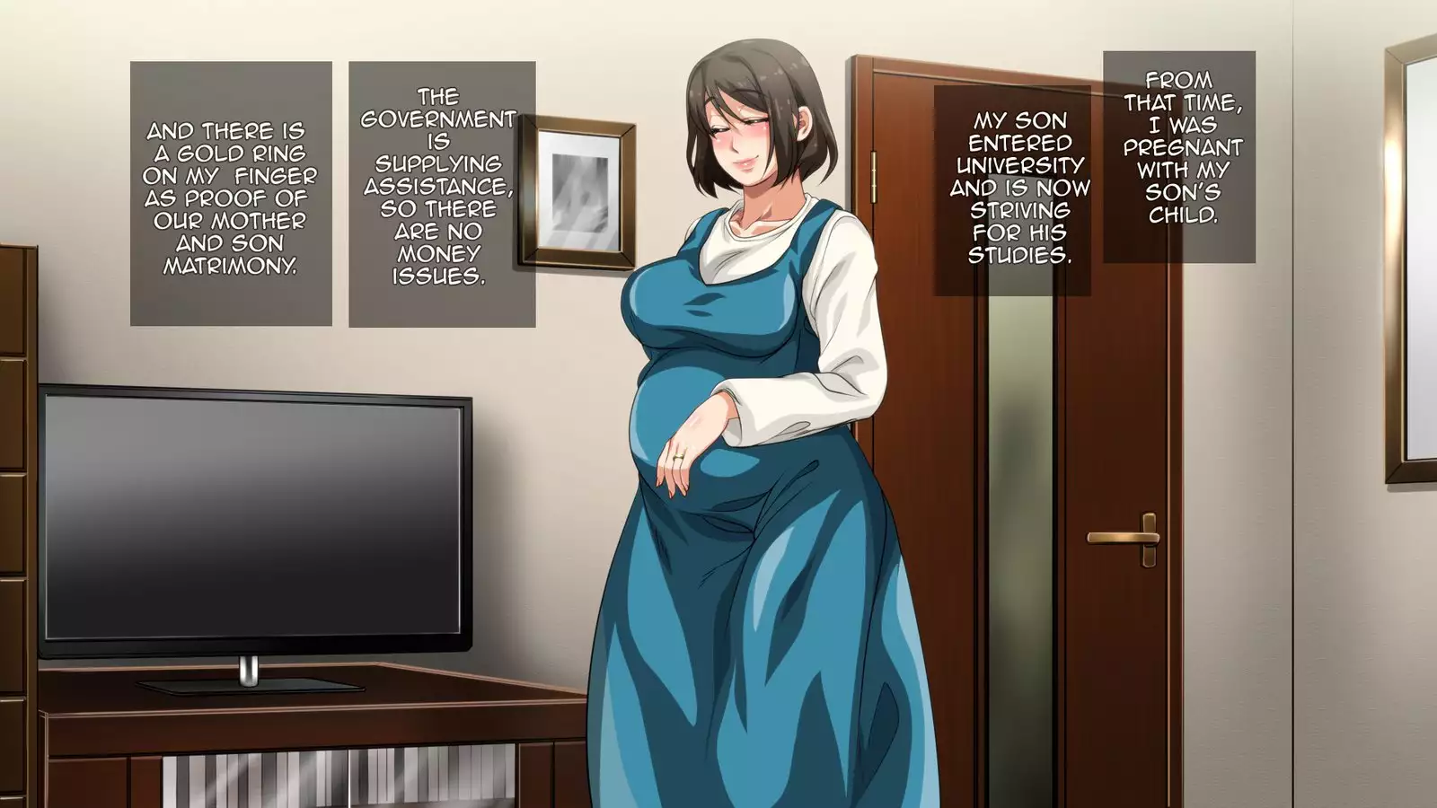 Hahaoya ni Yoru Fudeoroshi ga Gimuka Sareta Sekai | World where Cherry Popping is a Mother's Duty Part 1