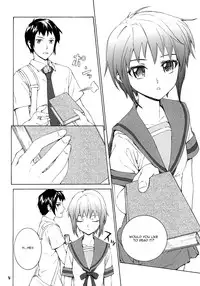 (COMIC1☆3) [furuike (Sumiya)] White white diary (The Melancholy of Haruhi Suzumiya) [English] =StatisticallyNP=