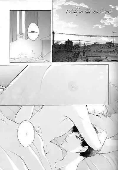 (RTS!! 28) [Una Hiyodou (Una)] Would You Like Some Dessert? (Haikyuu!!) [English]