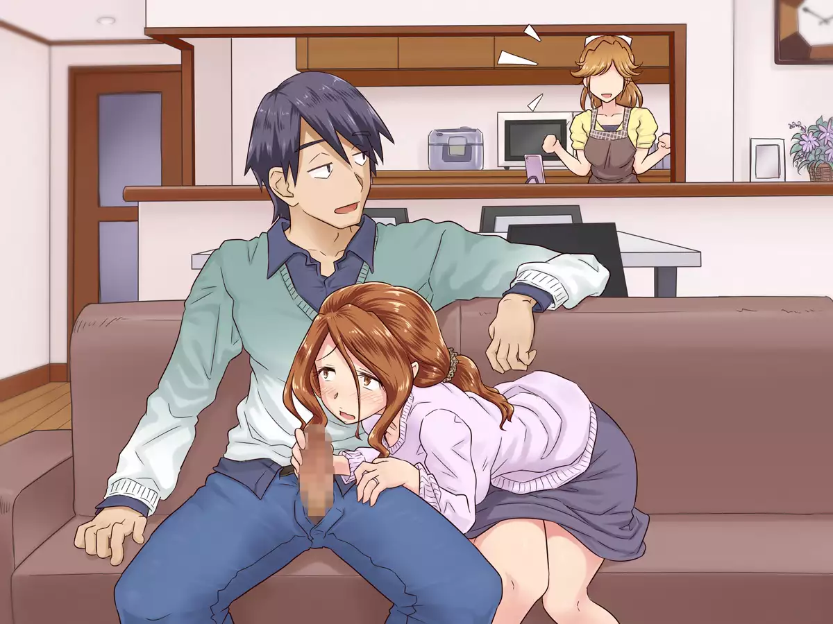 Kanojo ga Yarasete Kurenai no de, Kanojo no Hahaoya to Nikuyoku Zubuzubu na SeFrie Kankei ni Natta Hanashi