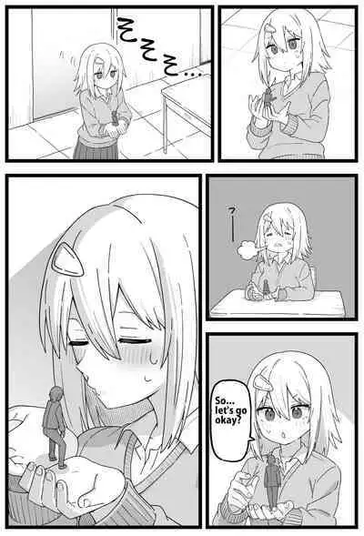 Doushitemo Onnanoko ni Taberaretai Manga | Manga - He really wants to be eaten by a girl