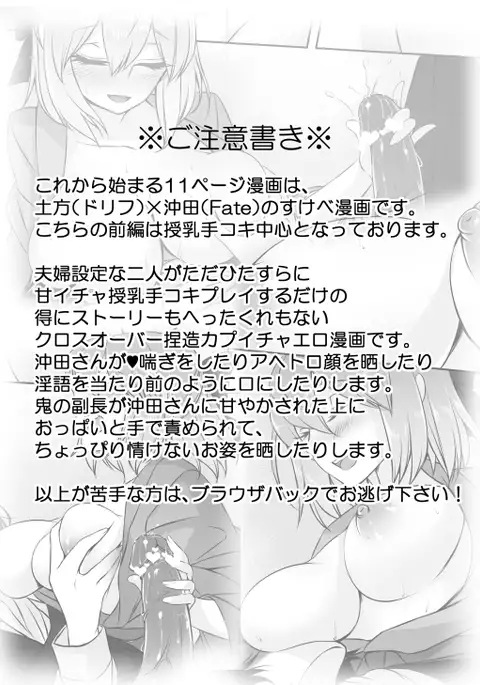 Junyuu Tekoki desu yo, Hijikata-san!