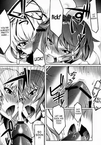 (C81) [Ashima Sandou, TLG (Ashima Takumi, bowalia)] Migi ue Hidari Shita Aiaigasa (Touhou Project) [English] [desudesu]