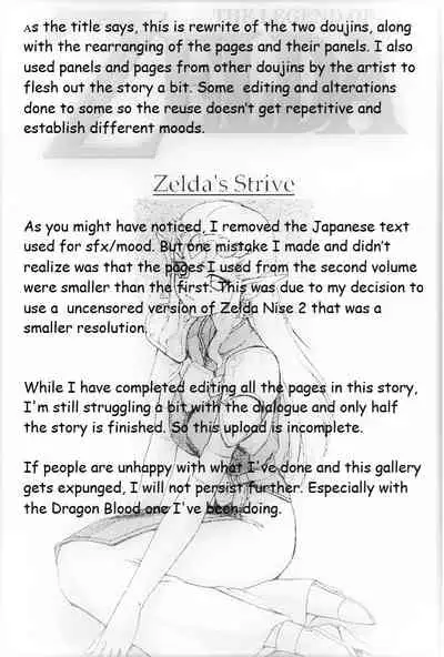 Legend of Zelda; Zelda's Strive (Rewrite, Ongoing)