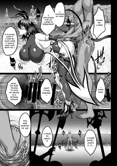 [Shouchuu MAC (Hozumi Kenji)] Shiranui Harami Ochi Ni | Shiranui Getting Knocked Up 2 (Taimanin Yukikaze) [English] {Doujins.com} [Digital]