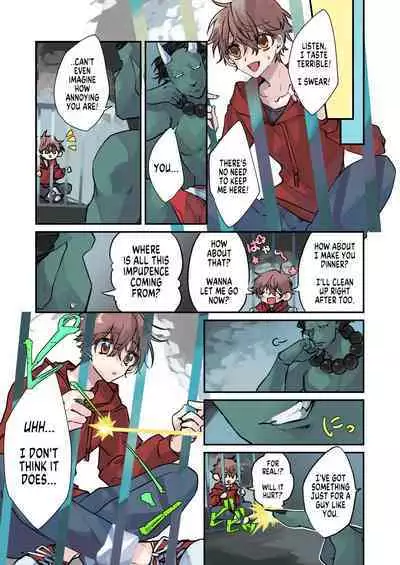 [Amuai Okashi Seisakusho (Sanada)] Nyotaika Sennou Sarete Shimatta Shinyuu o Sukeyou to Shitara Ore made Nyotaika Sarete Shimatta! [English] [SachiKing]