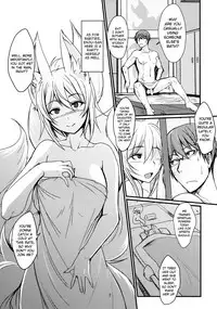 (C93) [Tanmatsu Ijou (BadHanD)] Byakko no Yuu | White Foxes' Bath [English] [biribiri]