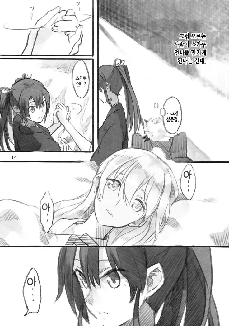 Omutsu no Shoukaku-san ni Zuikaku-chan Muramura shichau Hon.