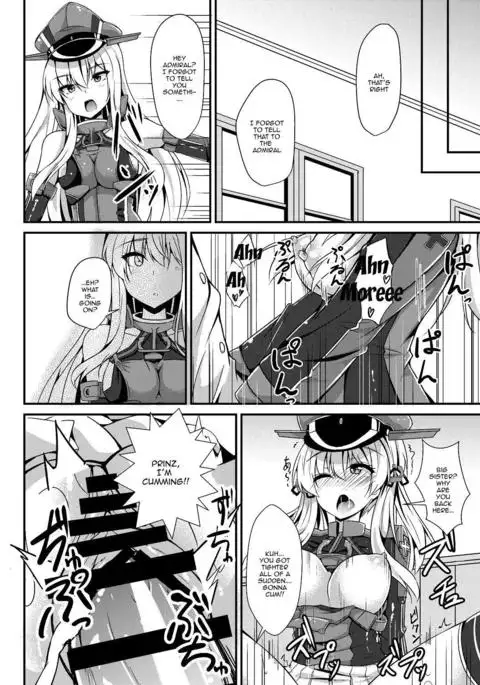 Daily life of admiral and two German ship - Teitoku to Futari no Nichijou