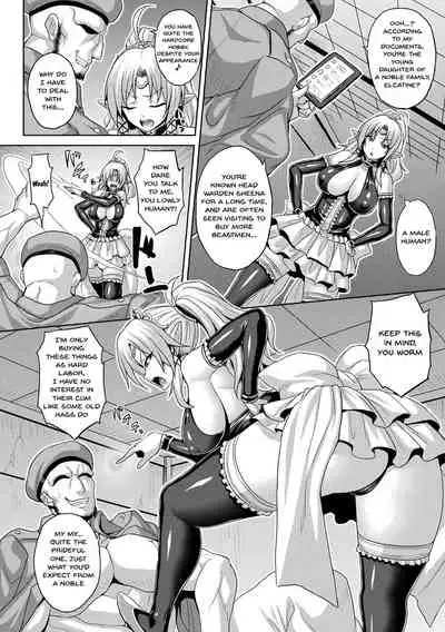 [Somejima] Mesu Ochi Haiboku Shoujo | The Woman Who's Fallen Into Being a Slut In Defeat Ch. 1-3 [English] {Doujins.com} [Digital]