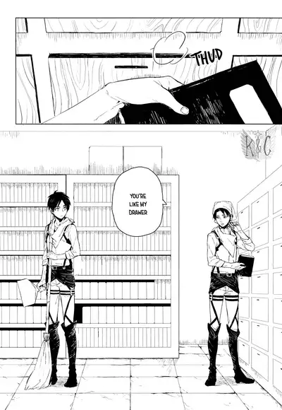 (SUPERKansai20) [Bodatto (Kirishima)] Heichou no Hikidashi | Captain's Drawer (Shingeki no Kyojin) [English] [Wings of K&C]