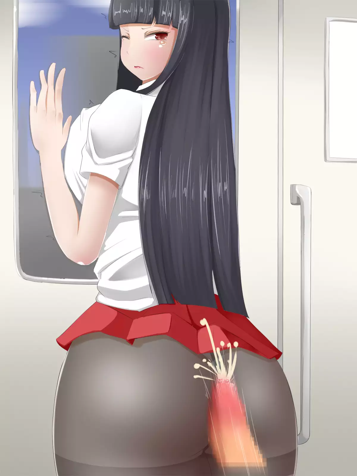 Muchimuchi na Kurokami Pattsun Long no Chijo JK to Itsudemo Dokodemo Icha Love Sex Shimakuru Gakusei Seikatsu