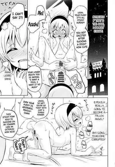 (C100) [Ororiya Enpitsudo (Murian)] Pekora-sama wa Datenshi. | Pekora-sama Is a Fallen Angel (Jashin-chan Dropkick) [English] {Doujins.com}