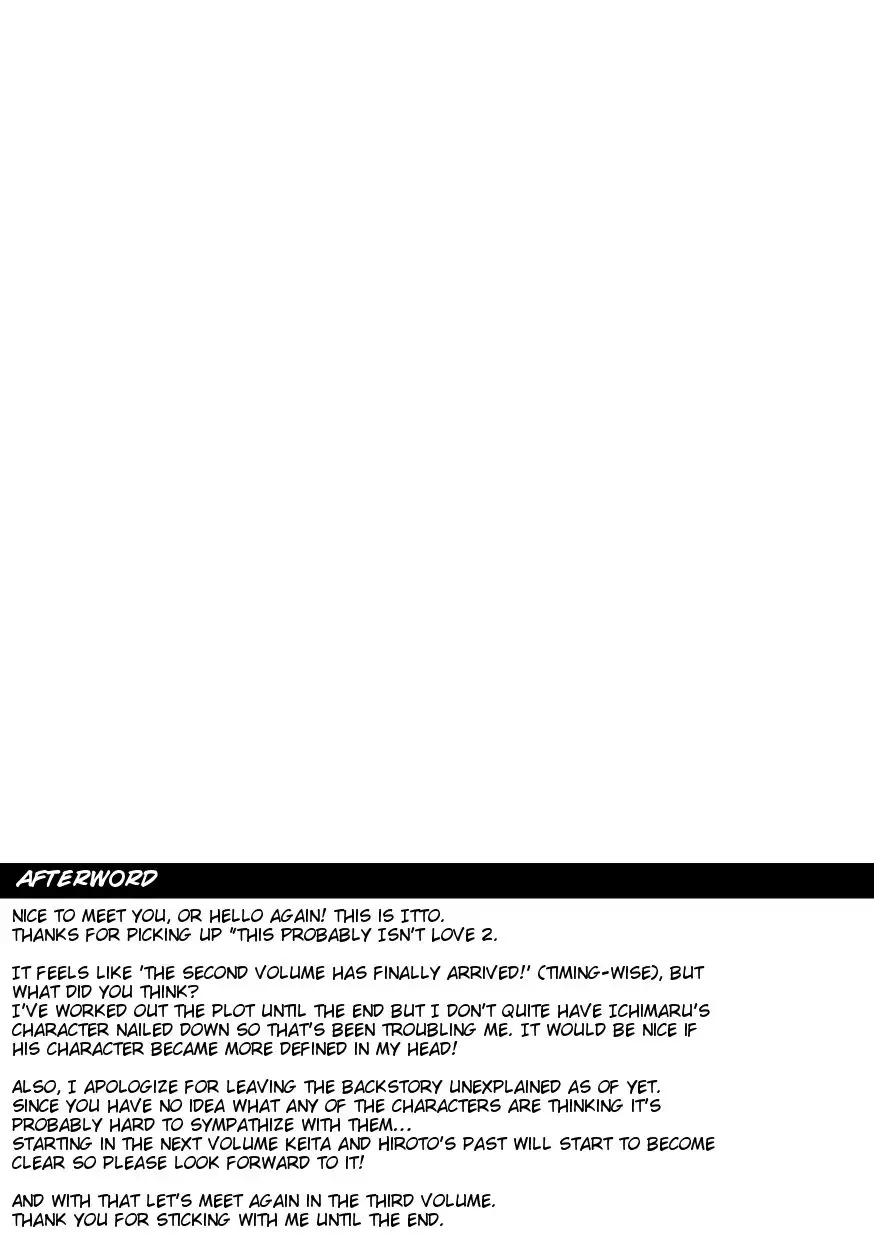 Tabun Sore ga Love Nanjanakarou ka. 2 | This Probably Isn't Love 2