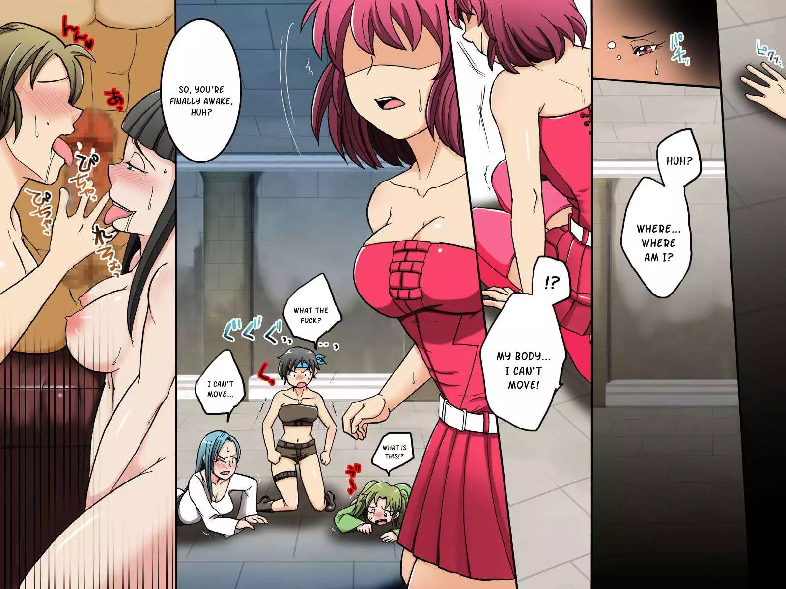 Nyotaika Yuusha ~ Yukue Fumei no Yuusha-tachi ga Maou ni Nyotaika & Sex Zuke ni Natte Ita