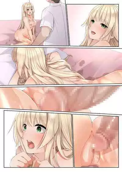 Nurunuru Seikan Massage de Kinpatsu Ojou-sama wa Kairaku Mesu Ochi