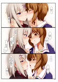 (C91) [Shimoyakedou (Ouma Tokiichi)] Amai Junketsu Dai Ni Ya | Sweet Purity The Second Night (Girls und Panzer) [English] [Yuri-ism]