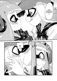 (C90) [Colomonyu (Eromame)] Rezu Geso Gachi♥cchi - Kinoko Takenoko Kassen | Super Lewd Lesbian Calamari - Mushrooms vs Bamboo Shoots (Splatoon) [English]