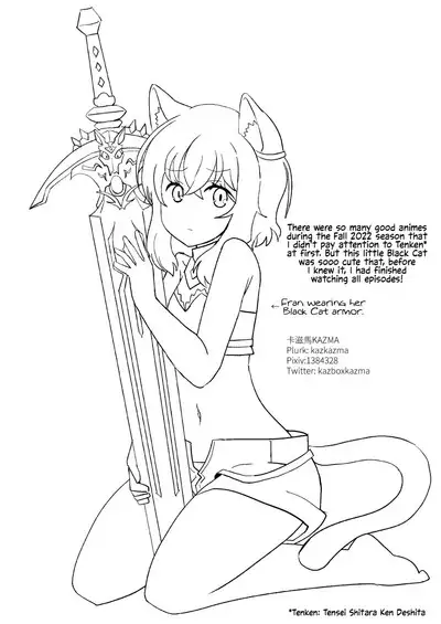 Tensei shitara Musume ga Dekimashita - Black Cat Girl Is In Heat | I got a daughter after I was reincarnated