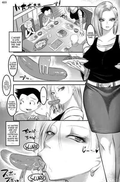(C92) [Kaientai (Shuten Douji)] 18-gou ni Mainichi Muriyari Semen Shiboritorareru Hon | A Book About Getting Your Semen Forcibly Squeezed Out By No. 18 Every Single Day (Dragon Ball Z) [English] [Decensored] [ATF]