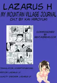 [Kai Hiroyuki] Boku no Yamanoue Mura Nikki | My Mountain Village Journal Ch. 1-7 [English] [Lazarus H]