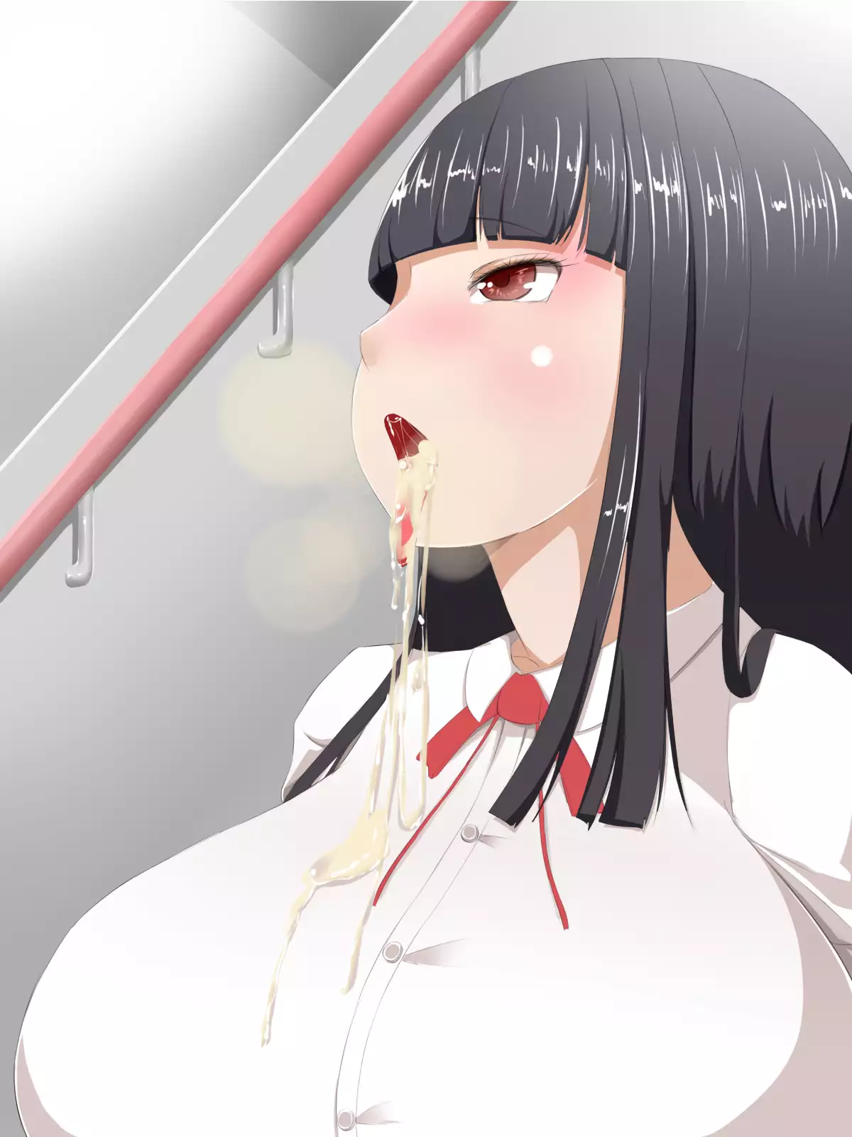 Muchimuchi na Kurokami Pattsun Long no Chijo JK to Itsudemo Dokodemo Icha Love Sex Shimakuru Gakusei Seikatsu