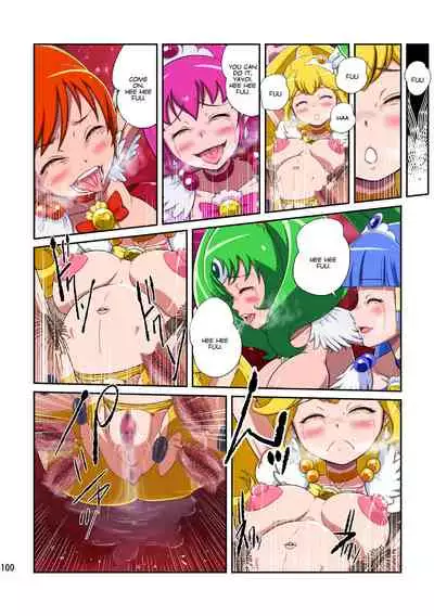 [Juuryoku Shiki Youheki (Dam)] Shock Shoku go Burigyua (Smile Precure) [English] [Peppered Lemons] [Digital]