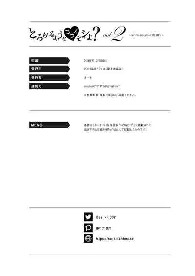 [Sa-Ki (Sa-Ki)] Torokeru you na Koui o Shi yo? vol. 2 ~KOTO-HONO-UMI MIX~ (Love Live!) [Digital]