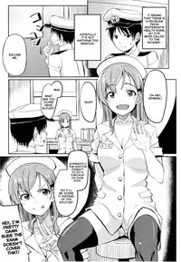 (Gunrei Bu Shuho & Houraigekisen! Yo-i! Goudou Enshuu 2Senme) [Seniman Kartun (Kosuke Haruhito)] Nurse Suzuya ni Shibori torareru Hon (Kantai Collection -KanColle-) [English] {HimaHimaSeijin}