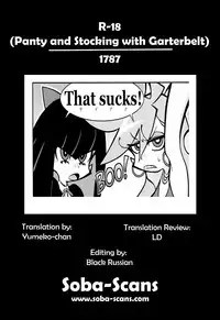 (C79) [1787 (Macaroni and Cheese)] R18 (Panty & Stocking with Garterbelt) [English] [Soba-Scans]