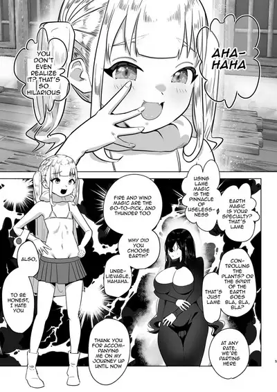 Tsuihou Sareta Futanari Mahoutsukai ga Mesugaki Yuusha o Wakaraseru Hanashi | A Story About An Exiled Futanari Mage Correcting A Brattish Hero