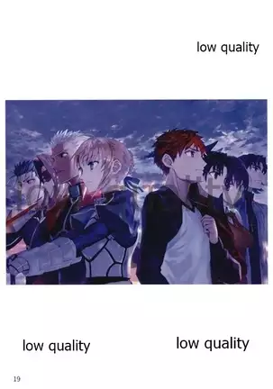 Fate/stay night イラスト集 「薄闇」