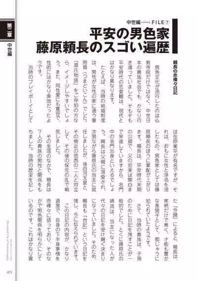 Kusa no Rekishi o Atsumete Mairimashita. Oosame Kudasai - Light maniac text series sp Illustrated File of Homosexuality