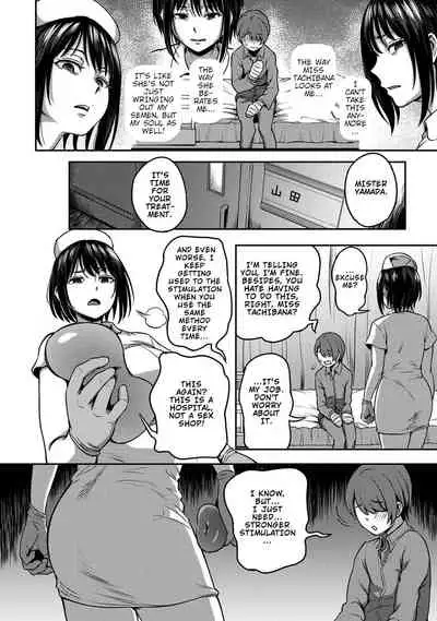 [Sakusei Kenkyuujo/Kameyama Shiruko] Sakusei Byoutou ~Seikaku Saiaku no Nurse shika Inai Byouin de Shasei Kanri Seikatsu~ | Semen Extraction Ward ~Life in a hospital where a nurse with a cruel personality manages your orgasms~ [English] [Emitrans]