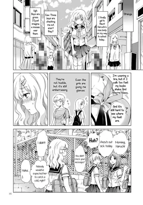 Oppai-chan to Chippai-chan ga Irekawaru Hanashi | How Well-Stacked and Surfboard Swapped Bodies