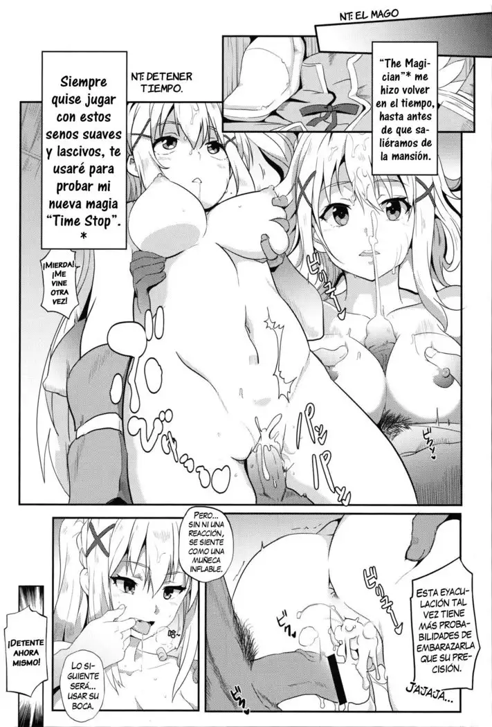 ¡Bendiciendo a Megumin con una Magnífica Explosión!