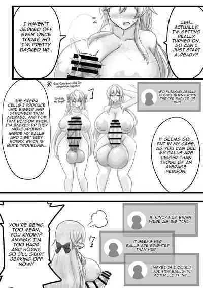 Onna Kishi no Shasei Misetaru!! | Show the female knight's ejaculation!!