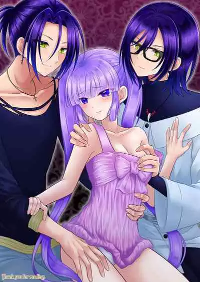 [[Gensaitou] (Mitsuki Uyaru)] Kuro Usagi-kei Joshi to Komono Ookami ~ Oshikake Kyoudai to 3P Wakan Hatsutaiken~ [Digital]