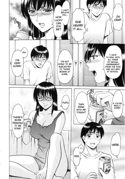 Yuuwaku no Toshiue Apartment Ch.1-2