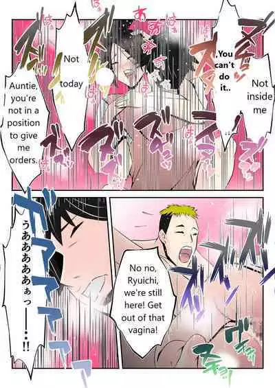 Haha wa Koshite Musuko ga Nozoki Miru Mae de Aku Tachi no Sukebe Yakko ni Ochita
