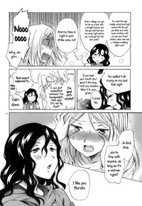(GirlsLoveFestival 13) [peachpulsar (Mira)] Morishita Arai no Renai Jijou | Morishita and Arai's Romance [English] [Yuri-ism]