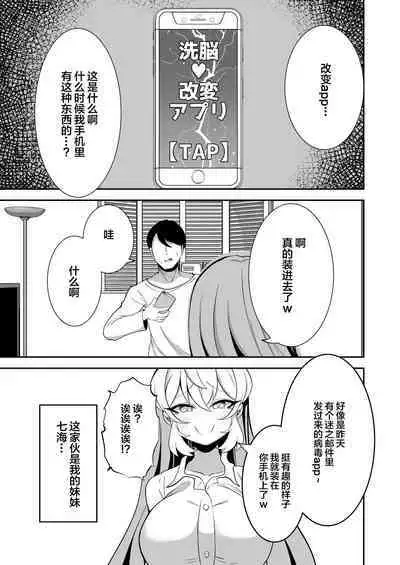 Sennou Kaihen Appli de Namaiki na Imouto wo Tsugou no Ii Onaho ni Suru Hanashi