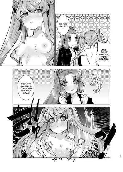 Okkii Serena ga Futanari de Chicchai Maria o Harabote sasechau Shimai Ai | Serena's So Big She Makes Little Maria Look Pregnant When These Two Sisters Make Love