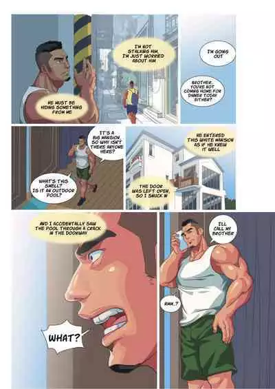 Summer Men vol.3 Muscle milk bath