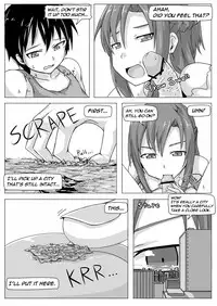 [寺田落子]Size chaned Asuna wants to do Anything [English]