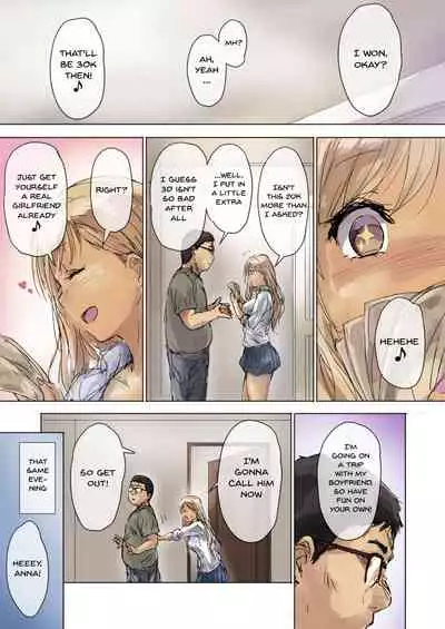 Namaiki Gyaru na Imouto wa Kimoota Anichin de Kousei Shimashita | A Cheeky Gyaru Schoolgirl Gets Reformed By Her Otaku Older Brother's Cock