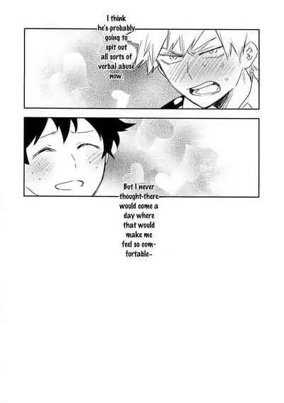(Douyara Deban no Youda! 18) [Bakuchi Jinsei SP (Satsuki Fumi)] Kimi no Koe o Kikasete (Boku no Hero Academia) [English]